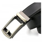 Chemstar Men's Dress Comfort Genuine Click Belt，Adjustable Leather Belt 27-46