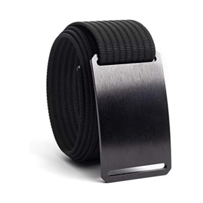 GRIP6 Web Belts for Men - Nylon Belt- Fully Adjustable Casual Belt Strap & Belt Buckle
