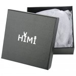 HIMI Men's Comfort Genuine Leather Ratchet Dress Belt with Automatic Click Buckle
