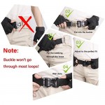 JUKMO Magnetic Tactical Belt Military Gun Rigger 1.5” Nylon Web Work Belt with Heavy Duty Quick Release Buckle