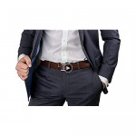 Lavemi Mens Belt Reversible 100% Italian Cow Leather Dress Casual Belts for men One Reverse for 2 Colors Trim to Fit