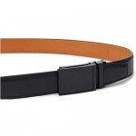Mens Belt Bulliant Designer Click Genuine Leather Ratchet Belt For Men Size-Customized