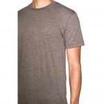 American Apparel Men's Tri-Blend Crewneck Short Sleeve Track T-Shirt 2-Pack