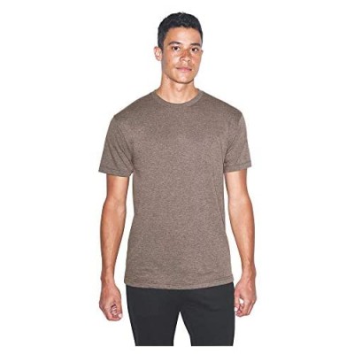 American Apparel Men's Tri-Blend Crewneck Short Sleeve Track T-Shirt 2-Pack