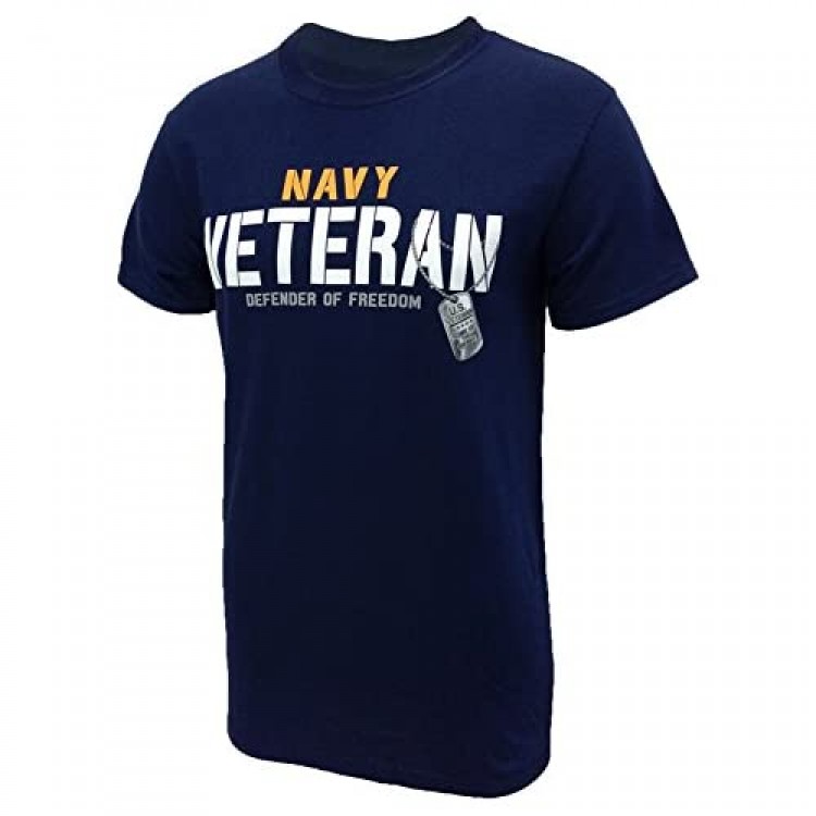 Armed Forces Gear Navy Men's Veteran Defender T-Shirt