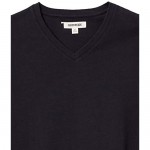 Brand - Goodthreads Men's Heavyweight Oversized Short-Sleeve V-Neck T-Shirt