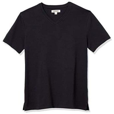  Brand - Goodthreads Men's Heavyweight Oversized Short-Sleeve V-Neck T-Shirt