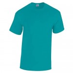 Gildan Adult 5.5 oz 100% Cotton Short Sleeve T-Shirt in Black - X-Large