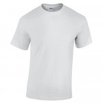 Gildan Adult 5.5 oz 100% Cotton Short Sleeve T-Shirt in Black - X-Large