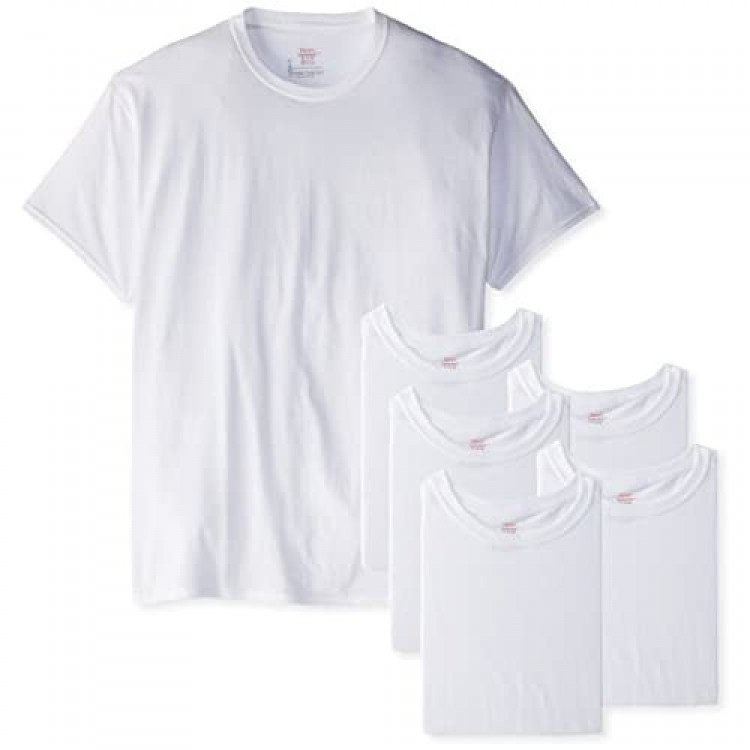 Hanes Men's 5-Pack Crew T-Shirts