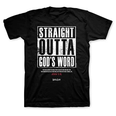 Kerusso Straight Outta God's Word Christian T-Shirt