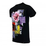 Screenshotbrand Mens Hipster Hip-Hop Urban Tees - NYC Street Fashion Longline Print T-Shirt