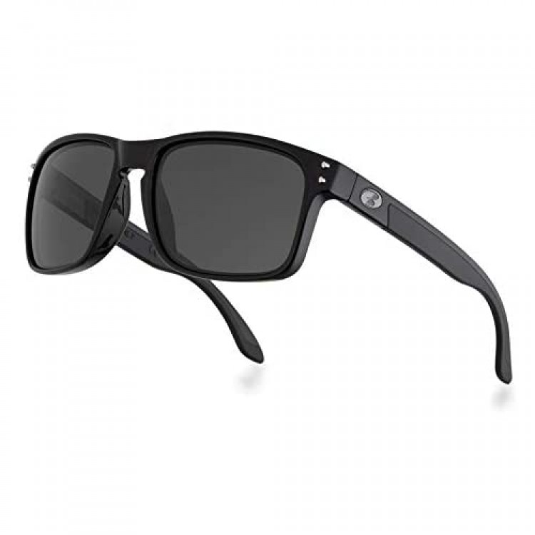 Bnus italy made classic sunglasses corning real glass lens w. polarized option