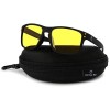 Polarized Glasses for Men & Women – Night Vision/Sun Glasses With PC Rubber Frame & REVO Coating Sports Sunglasses