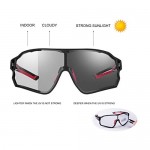 ROCK BROS Photochromic Sunglasses for Men Cycling Sunglasses Sports Bike Glasses Goggles UV 400 Protection Cycling Driving Running Motorcycling