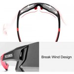 ROCK BROS Photochromic Sunglasses for Men Cycling Sunglasses Sports Bike Glasses Goggles UV 400 Protection Cycling Driving Running Motorcycling