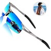 ROCKNIGHT Driving HD Polarized UV Protection Ultra light Al-Mg Golf Fishing Sports Sunglasses