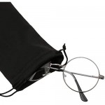 100pcs Eyeglasses Sunglasses Microfiber Pouch Bag 7.1 x 3.5