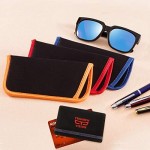 3 Pack Reading Glasses Pouch - Soft Eyeglasses Bag Portable Cloth Eyewear Case