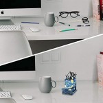 Fintie Eyeglasses Holder with Magnetic Base- Vegan Leather Phone Stand Desktop Organizer