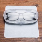 Hard Eyeglasses Case Plastic Glass Protective Case for Women Men-Magnetic Closure Small Sunglass Case