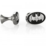 Royal Selangor Hand Finished DC Collection Pewter Batman Insignia Cufflinks Gift