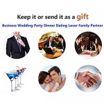 BagTu Crystal Cufflinks Tie Clip Set Gift Men Lover Husband Friends in Gift Box