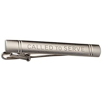 Cherished Moments LDS Missionary Called to Serve Tie Bar for Elders (Silver Tone)