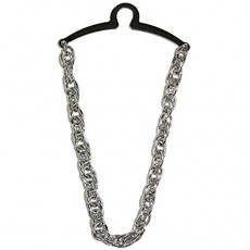 Competition Inc. Men's Double Loop Tie Chain Silver