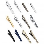 Jstyle 12 Pcs Tie Clips Set for Men Tie Bar Gift for Men Clip Set for Regular Ties Necktie Wedding Business Clips with Luxury Package