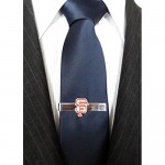 Promotioneer Men's The Team Logo Symbol Series Cufflinks and Tie Clip Tie Bar