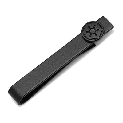 Star Wars Satin Black Imperial Symbol Tie Bar Officially Licensed