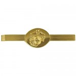 US Marine Corp Tie Bar Clip Anodized Gold Enlisted by Vanguard