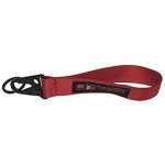 1pcs Red TRD Keychain Rope Strap Weave Keyring