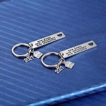 2021 New Home New Adventures New Memories Keychain Housewarming Gift for New Homeowners New House Keyring Moving in Together First Home Key Chain