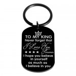 Anniversary Gifts for Him Husband I Love You Gifts for Men Boyfriend To My Man Keychain for Hubby Groom Fiance Valentines Day Wedding Gifts Couple Keyring for Birthday Christmas from Wife Girlfriend