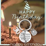 BEKECH Birthday Keychain Gifts for Him/Her 10th 12th 13th 14th 15th 16th 18th 30th 40th 50th Birthday Cake Birthday Key Ring Gift Behind You All Memories Before You All Your Dream