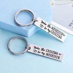 LParkin Your Crazy Matches My Crazy Couples Keychain Set Meredith to My Cristina Inspired Keychain Set Best Friends Keychains for 2 Thelma and Louise