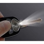 Lucky Line Smallest LED Thumb Light for Keys Screwdrivers Measuring Tape Cabinets Pet Leashes & More (90701) Silver