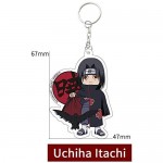 Naruto Keychain Anime Keychin Uchiha Itachi Plush Figure Fanghua Naruto Gifts for Boys