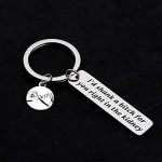 PENQI Funny Best Friends Keychain I’d Shank a Bitch for You Right in The Kidney Keychain BFF Gift Soul Sister Gift