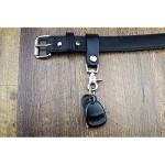 Relentless Tactical | The Ultimate Leather Keychain | Made in USA | Hand Made of Full Grain Leather | Luxury Valet Keychain | Quick Detach | Leather Belt Keeper | Key Ring Organizer