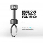 Ruesious round key rings （15/20/25/30mm） keyring split ring stainless steel Key Chain Ring Connectors Circular Keychain keyring loops（40 pack）