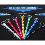 Self-Defence Key Ring Chain Aluminum Anti-Wolf Tactical Pen for Women Men 2 Pack