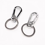 Sunmns Metal Keyring Keychain Key Ring Chain Hook Organizer 2 Pack