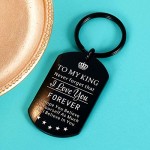 To My Man Birthday Christmas Gift for Boyfriend Husband Men Groom Couples I Love You Keychain from Girlfriend Wife Bride Valentines Anniversary Father’s Day Wedding Pendant Jewelry Gift for Him