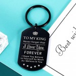 To My Man Birthday Christmas Gift for Boyfriend Husband Men Groom Couples I Love You Keychain from Girlfriend Wife Bride Valentines Anniversary Father’s Day Wedding Pendant Jewelry Gift for Him