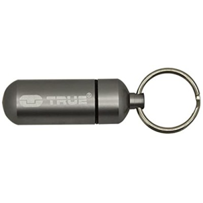 True Utility TU241B-P CashStash Waterproof Emergency Cash Capsule for Key Ring