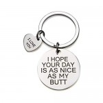 Valentines Day Gift Keychain for Boyfriend Husband From Girlfriend Wife Birthday Couple Gifts For Keyring Keychain For Lover