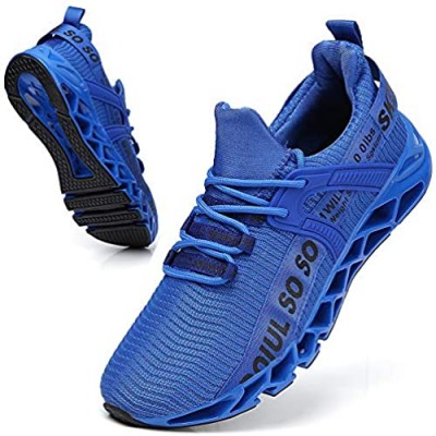 SKDOIUL Sport Running Shoes for Mens Mesh Breathable Trail Runners Fashion Sneakers